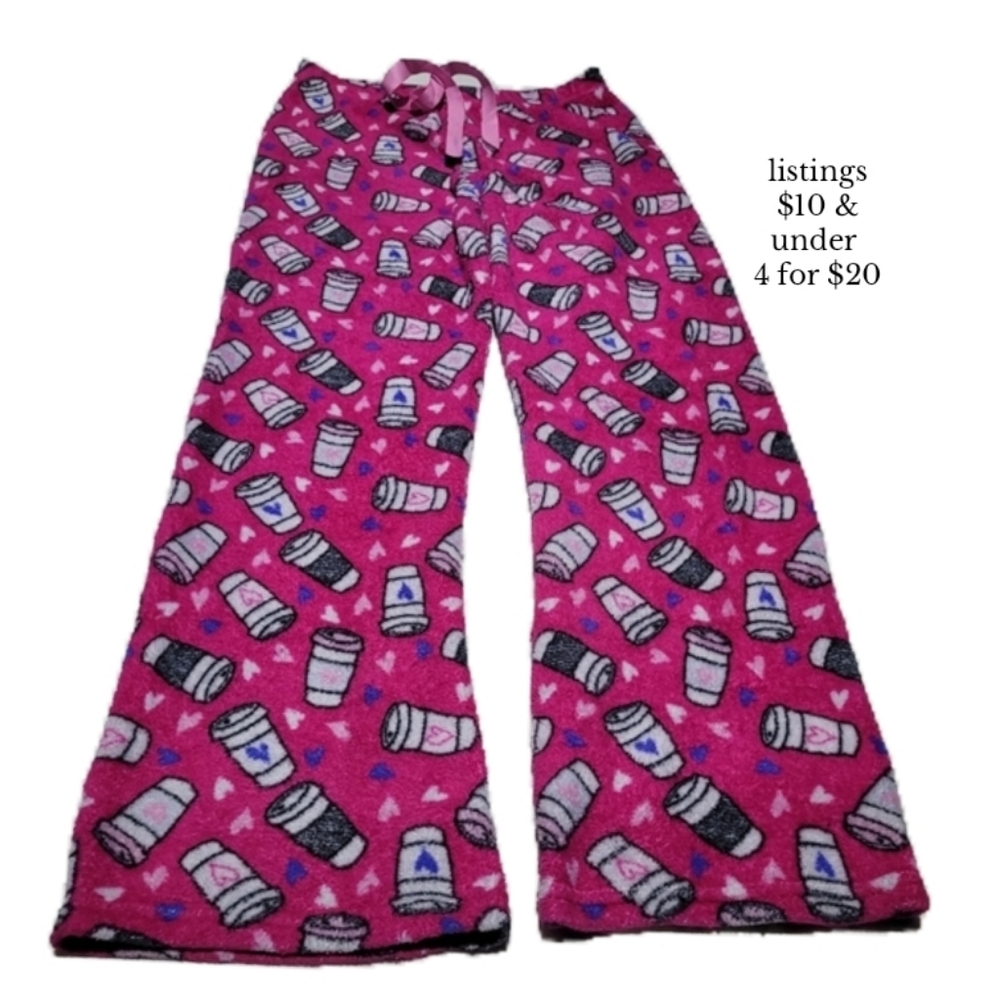 Fleece Knit Cozy Size Small Wide Leg Flare Coffee Cup Drinkware Tea To Go Warm